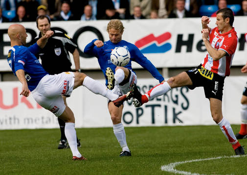 Mattias Thylander, Erik Sundin, TFF och Yksel Osmanovski,