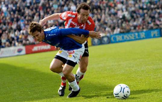 Jimmie Augustsson, TFF och Ulrich Vinzents, MFF