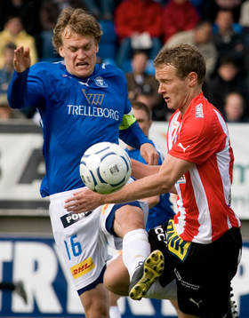 Linus Malmqvist, TFF och Jonatan Johansson, MFF