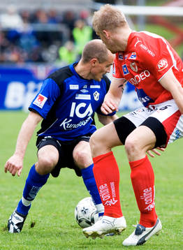 Magnus Arvidsson, Halmstad och Mikael Eklund, Kalmar