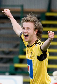 Oskar Olsson, jubel, glädje