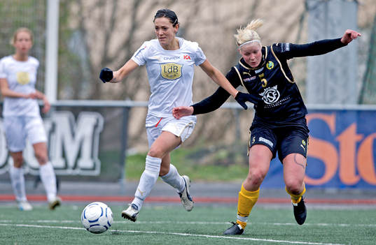 Therese Sjögran, Malmö och Elin Sölveskog, Hammarby