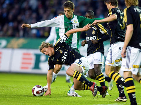 Sebastian Eguren, Hammarby och Daniel Tjärnström, AIK