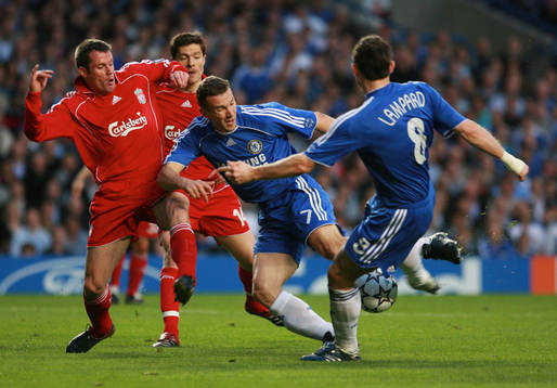 Fotboll, UEFA Champions League, semifinal, Chelsea -