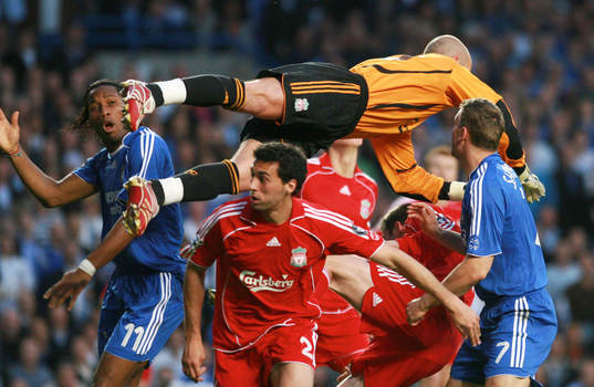 Fotboll, UEFA Champions League, semifinal, Chelsea -