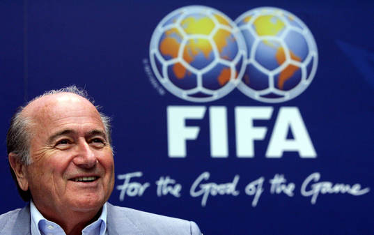 FIFA President Sepp Blatter