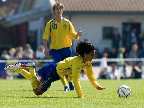 Fotboll, pojklandskamp, P16, Sverige - Lettland