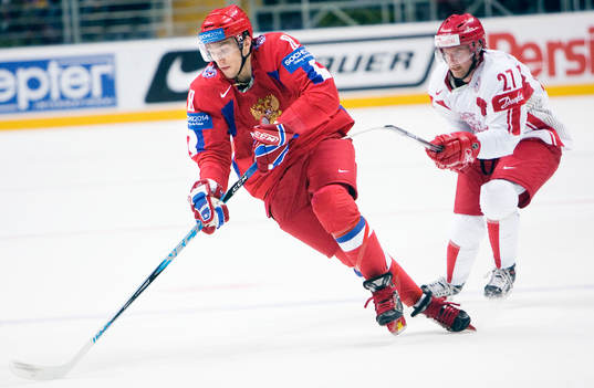 Alexander Ovechkin och Jens Nielsen