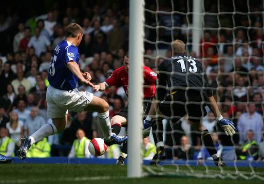 Fotboll, Premier League (Engelsk Liga), Everton v