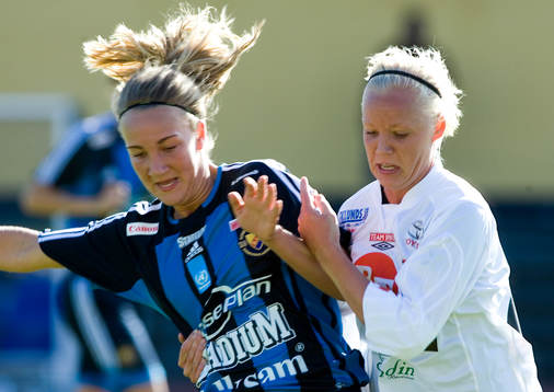 Emma Lundh, Djurgården och Caroline Seger, Linköping