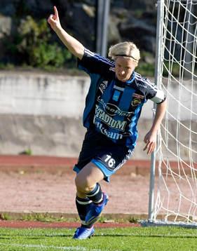 Victoria Svensson, Djurgården. Jubel