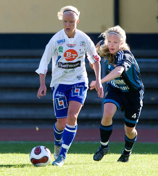 Caroline Seger, Linköping och Elin Ekblom, Djurgården