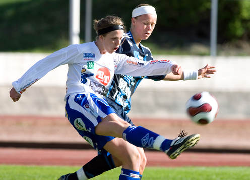 Ann Westermark, Linköping och Sara Thunebro, Djurgården