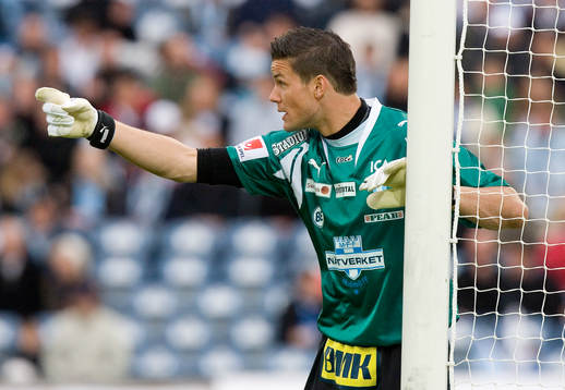 Jonas Sandqvist, målvakt