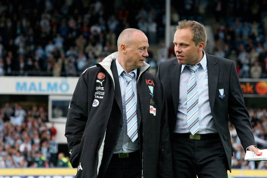 Sören Åkeby, tränare och Anders Johansson, assisterande