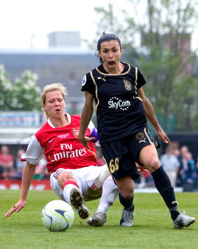 Jayne Ludlow, Arsenal, Marta, Umeå