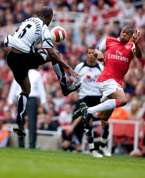 Philippe Christanval, Fulham, Julio Baptista, Arsenal