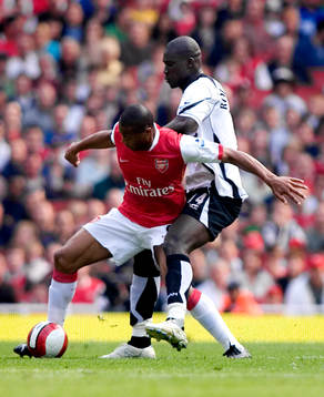 Julio Baptista, Arsenal, Papa Bouba Diop, Fulham