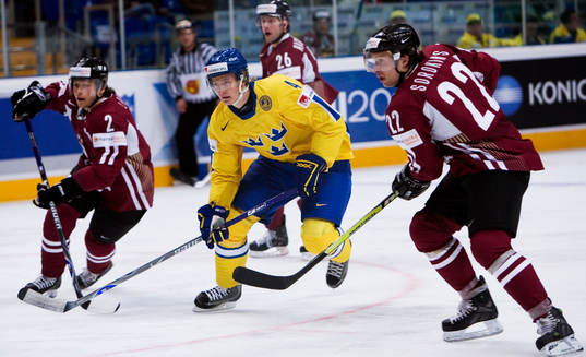 Anton Strålman, Rodrigo Lavins och Olegs Sorokins