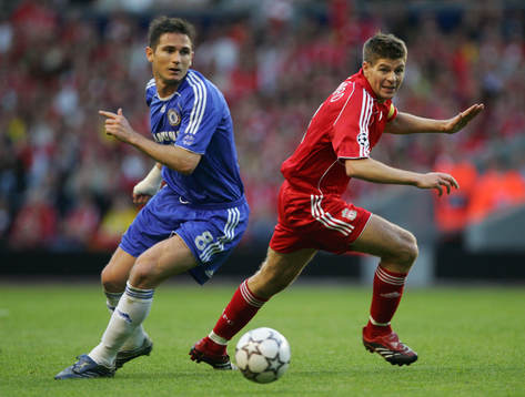 Steven Gerrard, Liverpool och Frank Lampard,  Chelsea