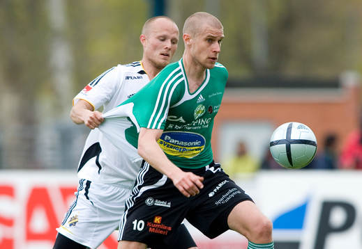 Nicklas Carlsson, AIK och Anders Lindberg, Enköping