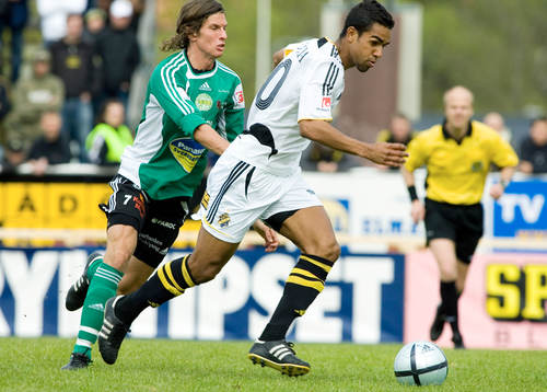 Eric Hammar, Enköping och  Wilton Figueiredo, AIK som