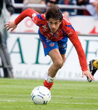 Tungt fall för HIF, Babis Stefanidis