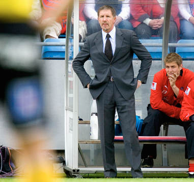 Stuart Baxter, tränare, deppar