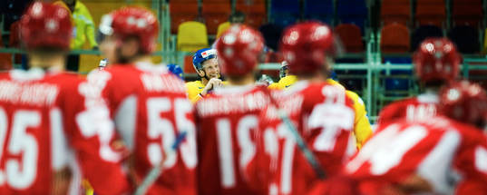 Johan Davidsson spelade bra mot Danmark