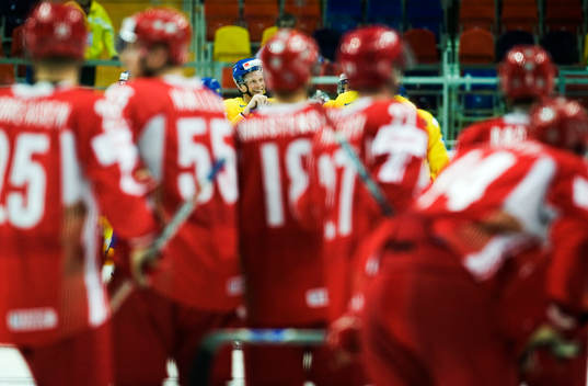 Johan Davidsson spelade bra mot Danmark