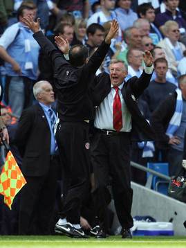 Fotboll, engelsk, Premier League, Manchester City -
