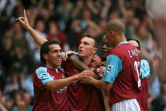 Mark Noble, West Ham, jubel