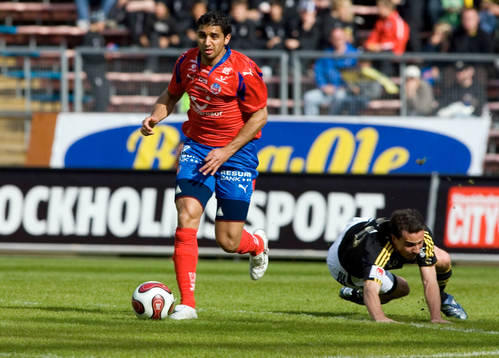 Samir Belouta, Helsingborg och Daniel Mendes, AIK