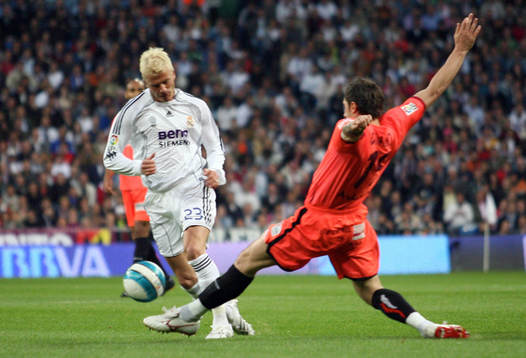 Drago, Sevilla och David Beckham, Real Madrid