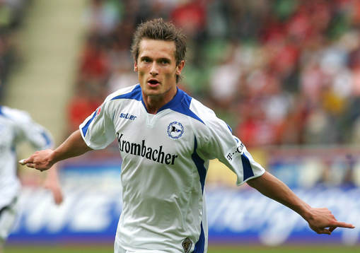 Jonas Kamper, Arminia  Bielefeld, jubel