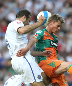 Dick van Burik, Hertha Berlin och Markus Rosenberg, Bremen