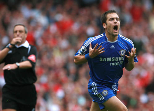 Joe Cole, Chelsea, jubel