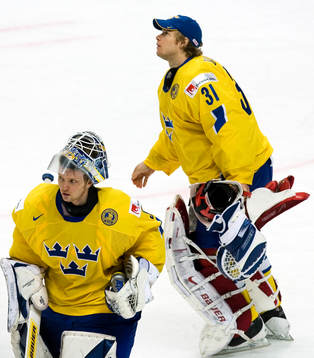 Erik Ersberg och Johan Backlund, målvakt