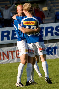 Mattias Thylander, Trelleborg, jubel