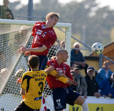 Jukka Sauso, Örgryte, högst i luftduell