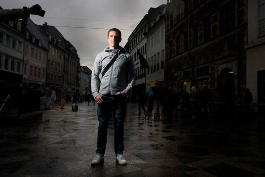 Fotboll, Martin Ericsson, Bröndby, Ströget, Köpenhamn