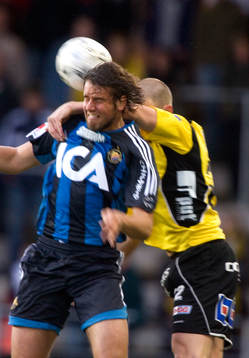 Mikael Dahlberg, Djurgården. Nick, nickduell