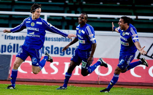 Linus Hallenius, Kalle Ljungberg, Sundsvall, Arash Bayat,