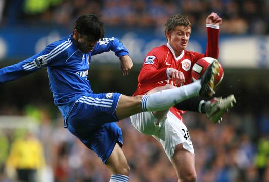 Fotboll, engelsk, Premier League, Chelsea - Manchester