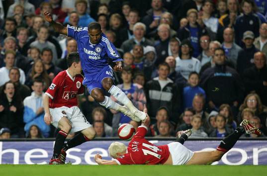 Fotboll, engelsk, Premier League, Chelsea - Manchester