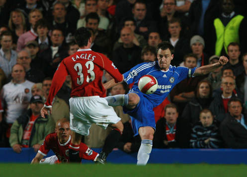 Fotboll, engelsk, Premier League, Chelsea - Manchester