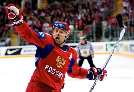 1-0, jubel av målskytt Andrei Markov