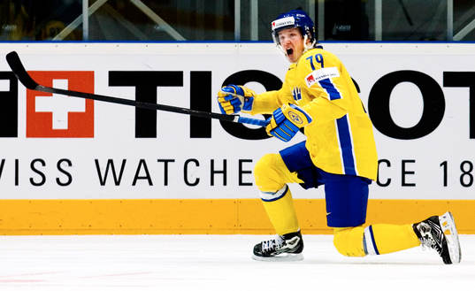 1-0 Fredrik Warg, jubel