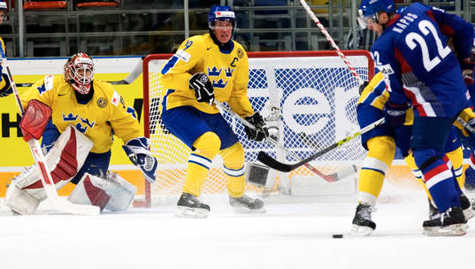 Johan Backlund, målvakt och Kenny Jönsson