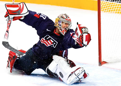John Grahame, målvakt, USA fick det hett om öronen
